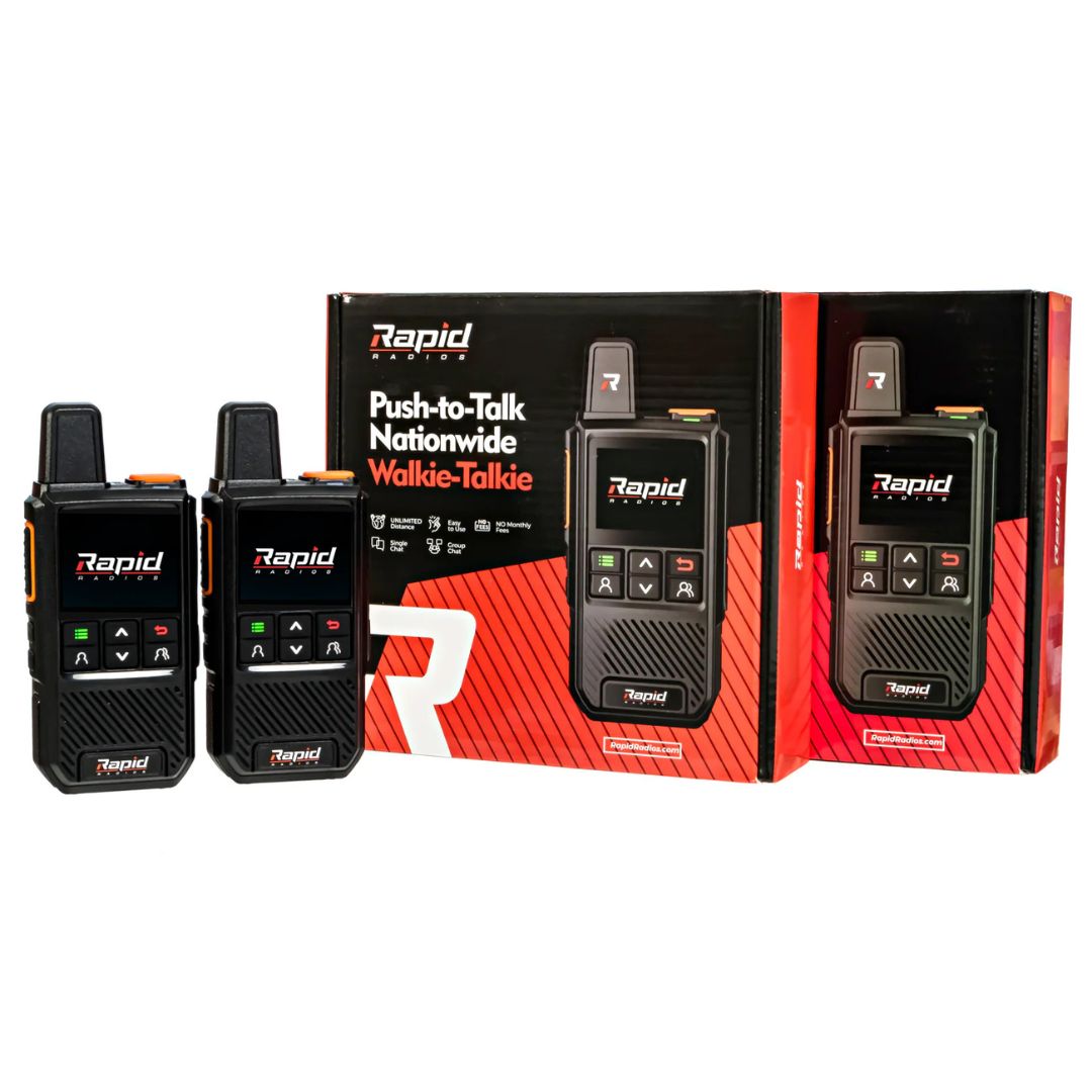 Rapid Radios Nationwide PTT Walkie-Talkie