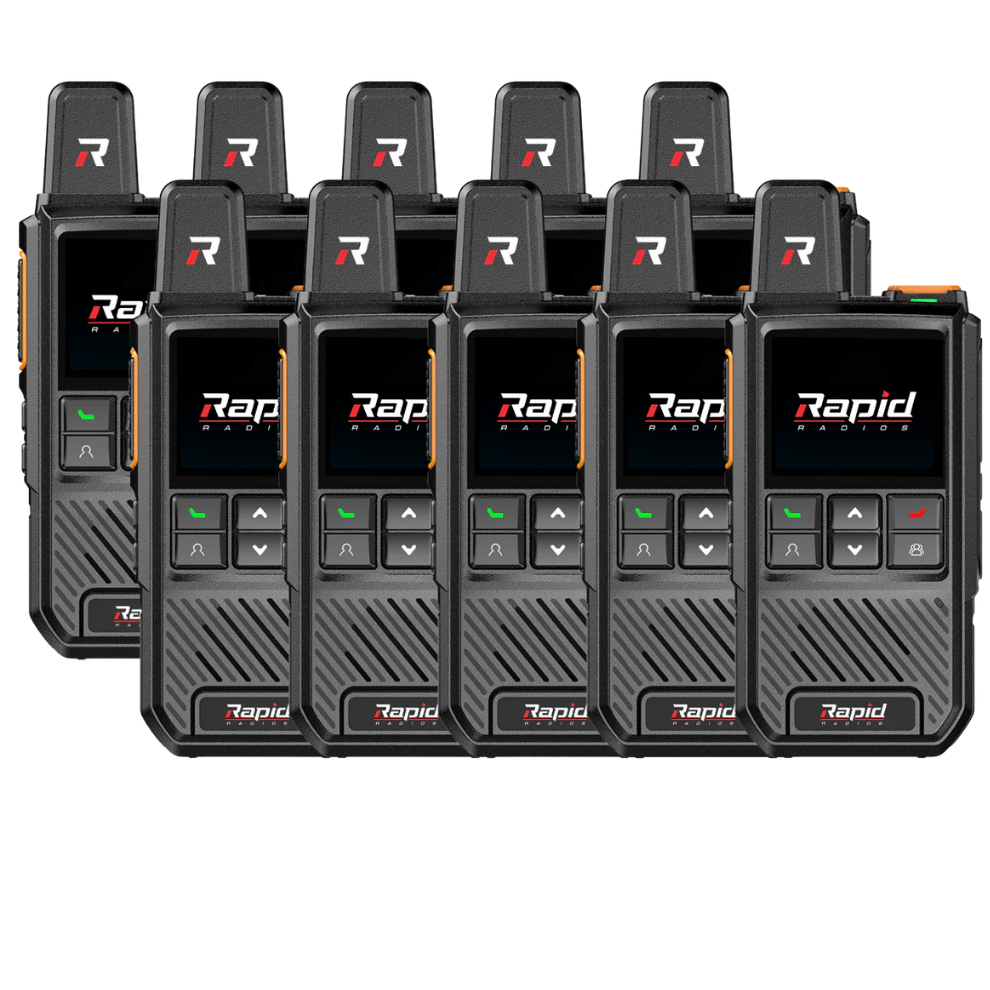Rapid Radios Nationwide PTT Walkie-Talkie