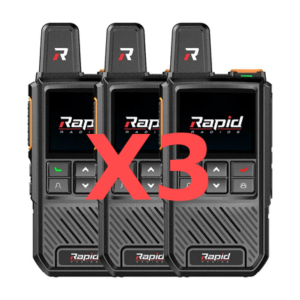 Rapid Radios Nationwide PTT Walkie-Talkie