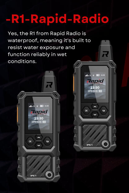 PRE-SALE: Rapid Radios R1 – Waterproof Rugged LTE + WIFI Rapid Radio - SHIPS NOV. 3