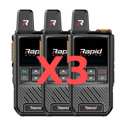 Rapid Radios Nationwide PTT Walkie-Talkie